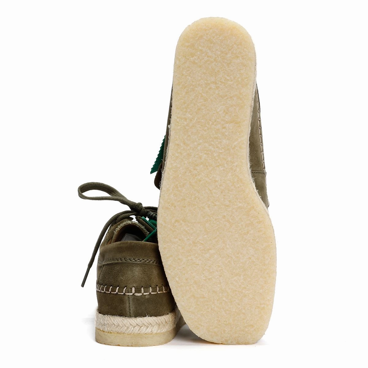 Soft Step-Out Pompeii X Clarks Originals Weaver Suede Men's Cactus Shoes