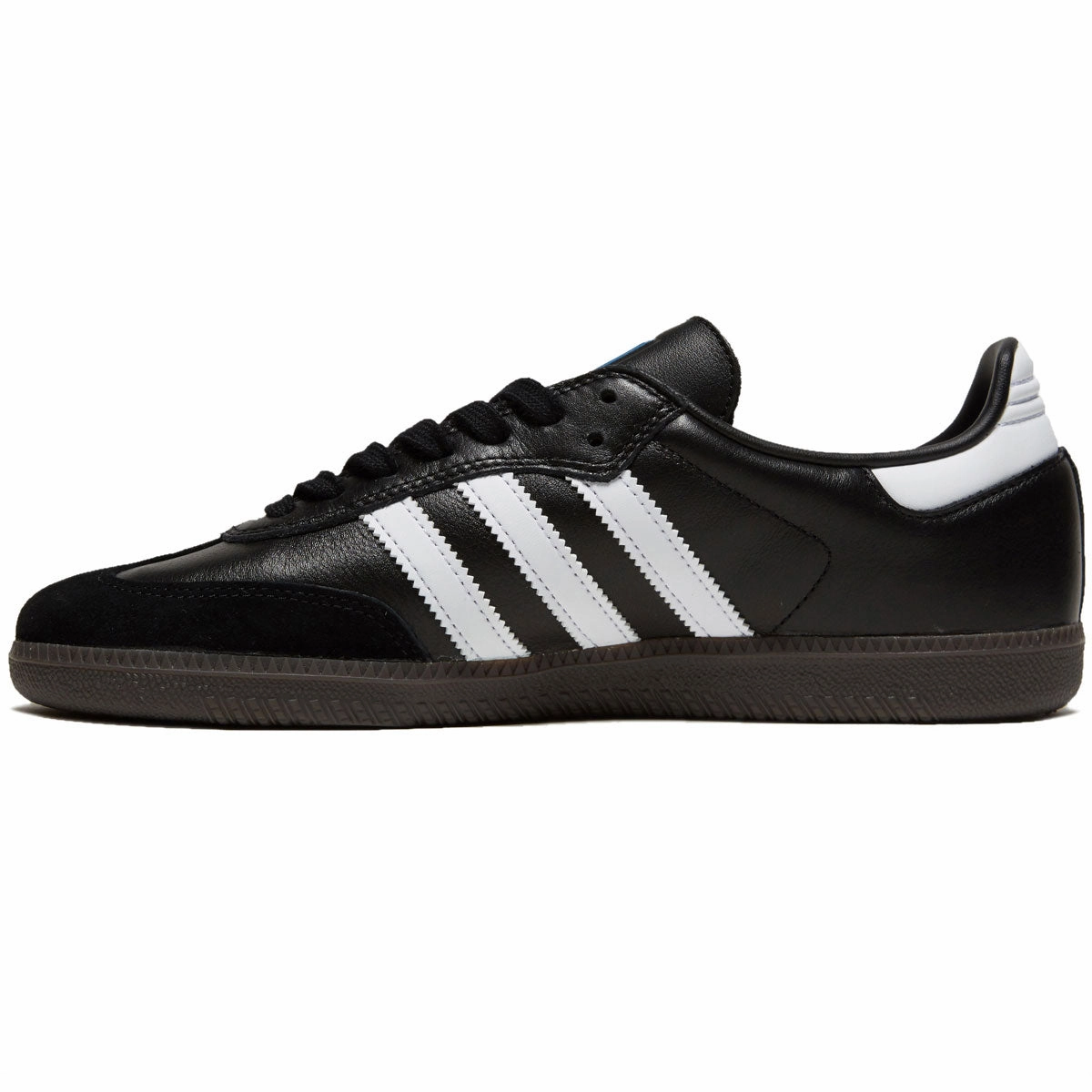 Soft Style Adidas Samba ADV Shoes - New Black/White/Gum