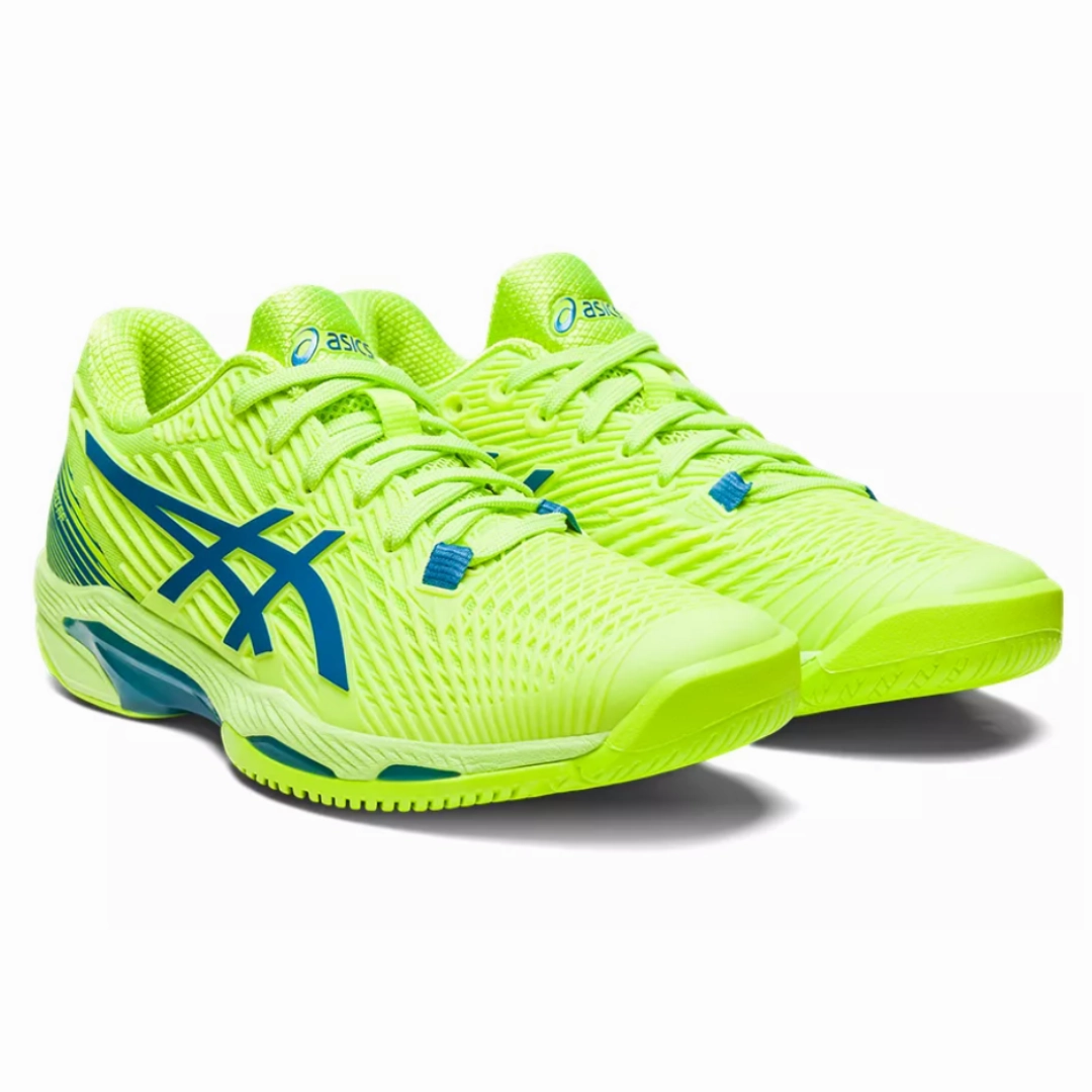 Soft support area Asics Solution Speed FF 2 Women Tennis Shoes - Hazard Green/Reborn Blue