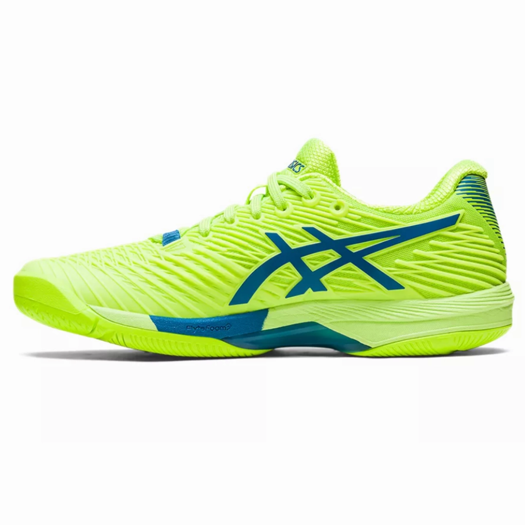 Soft support area Asics Solution Speed FF 2 Women Tennis Shoes - Hazard Green/Reborn Blue