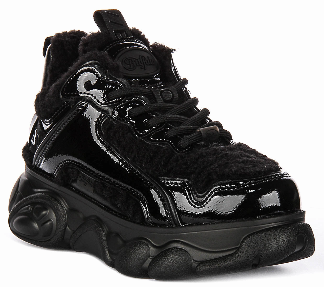 Lift Hike Link Walk Buffalo Cld Chai Warm In Black Patent For Women