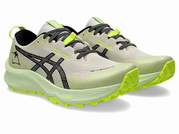 Soft Touch ASICS Gel Trabuco 12 (Oatmeal/Black) Womens