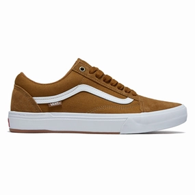 Vans Bmx Old Skool Shoes - Golden Brown Bold Landing