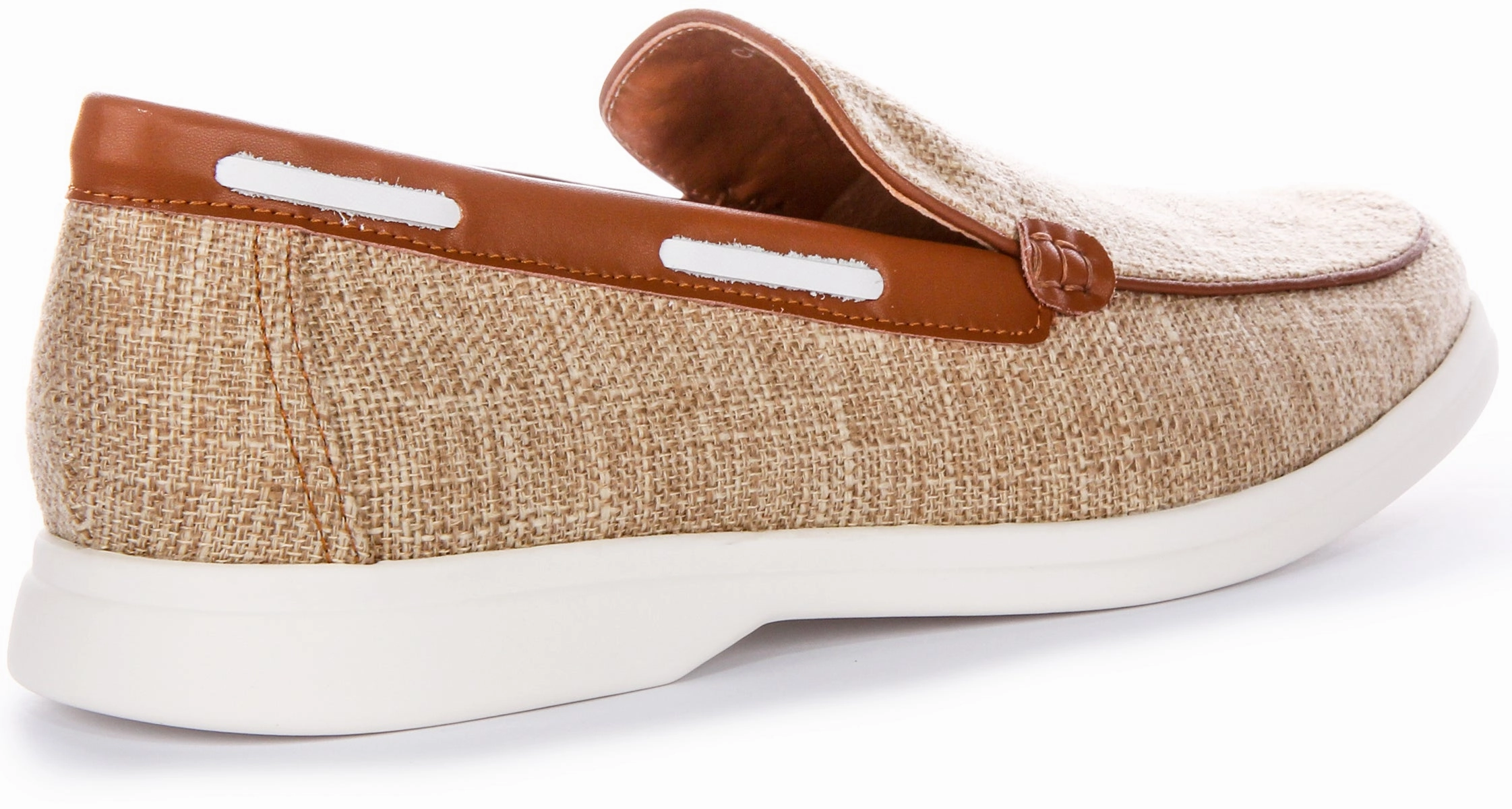 Soft Touching Justinreess England Charles Fabric In Beige For Men