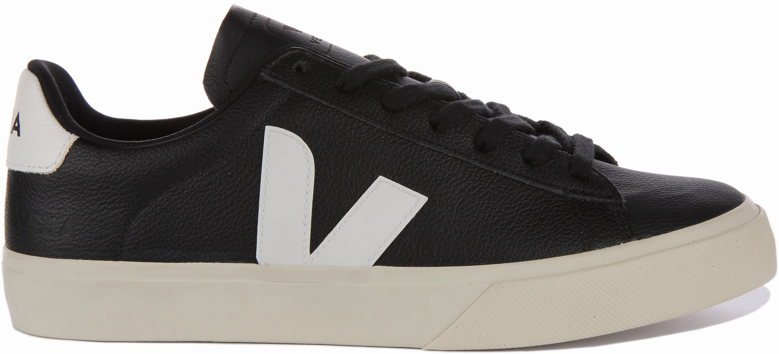 Soft Veja Campo Chromefree In Black White For Women