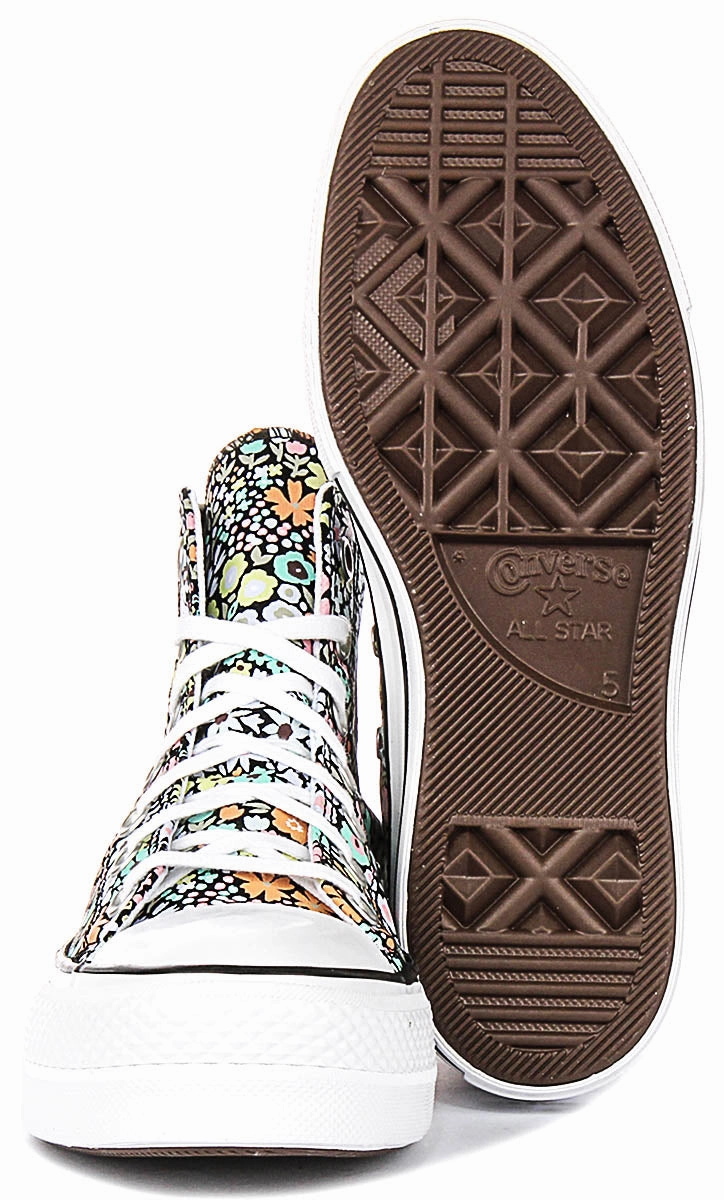 Soft Walk Converse Chuck Taylor Lift A15009C In Flower For Women