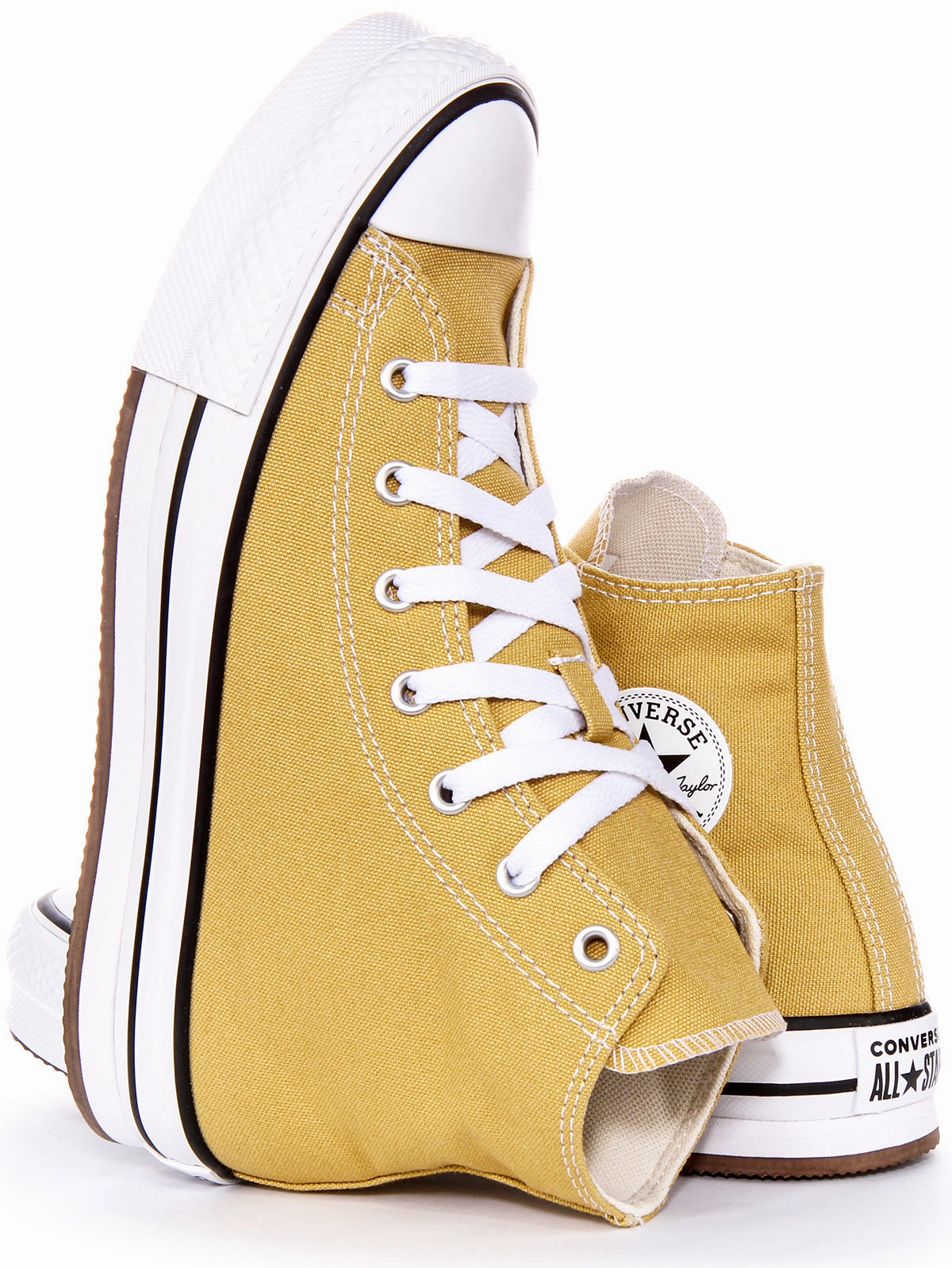Soft Walk-Step-In Converse All Star Lift A05467C In Mustard For Junior