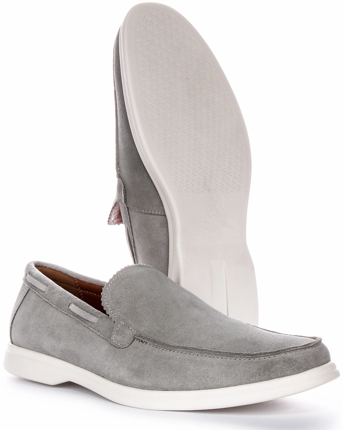 Soft Walk Step Justinreess England Charles In Grey For Men