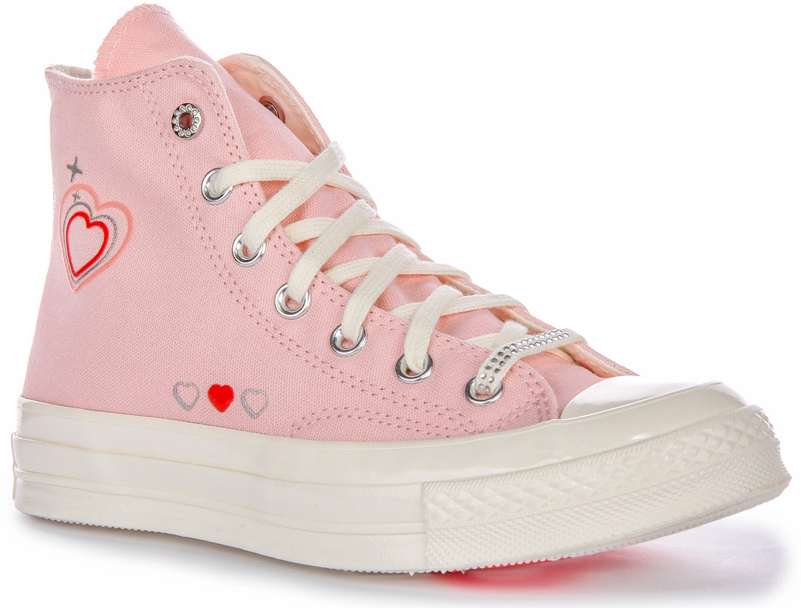 Converse Chuck Taylor A09113C In Light Pink | Valentine Day Log Path Women Chic
