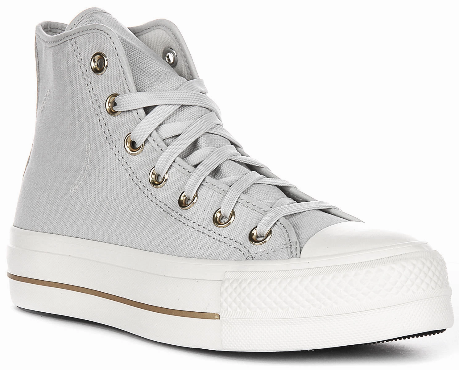 Fire Walk Rain Jog Converse All Star Lift Hi A08237C In Light Grey