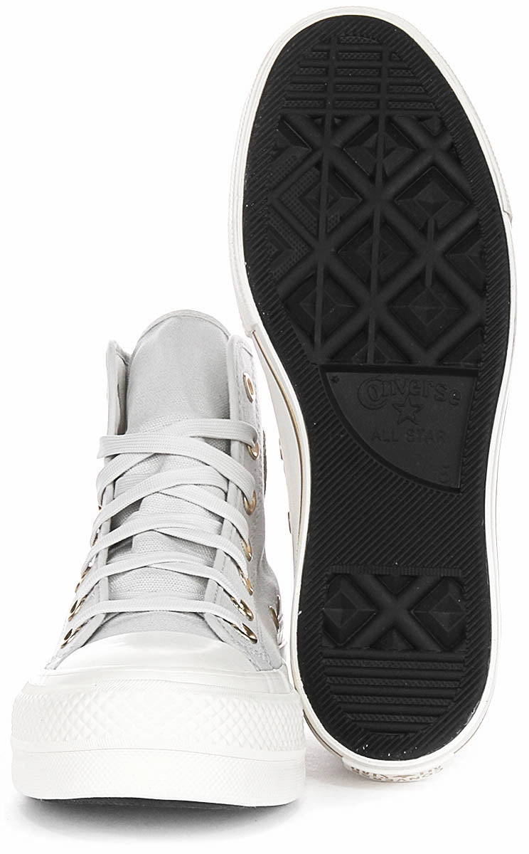 Soft Walk-Step-Out Converse All Star Lift Hi A08237C In Light Grey