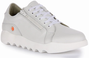 Softinos Whiz Smooth In White For Women Responsive materials adapt to different workout intensities Weight Training