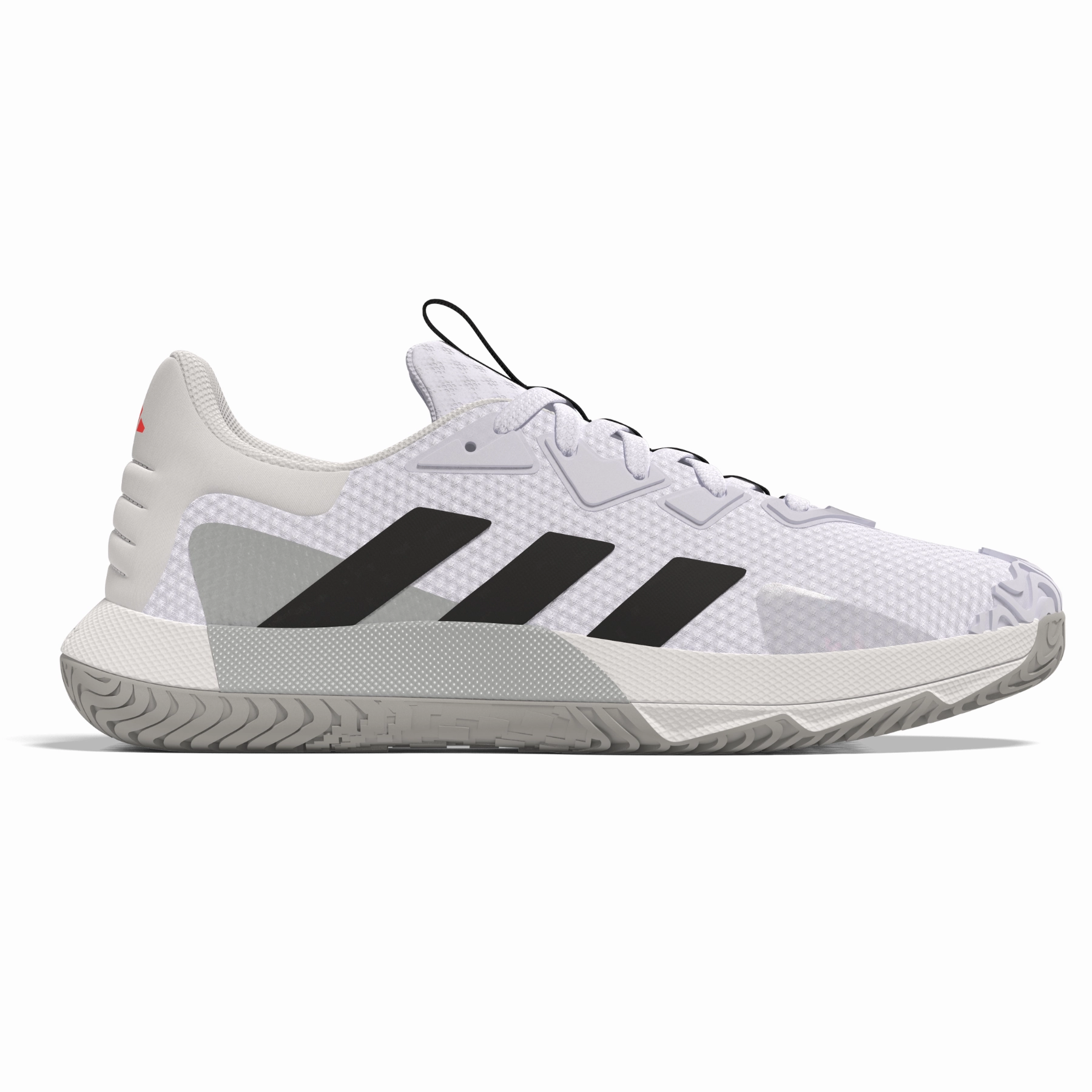 Adidas Performance Sole Match Control Ftw White/Core Black/Lucblu Men Tennis Shoes