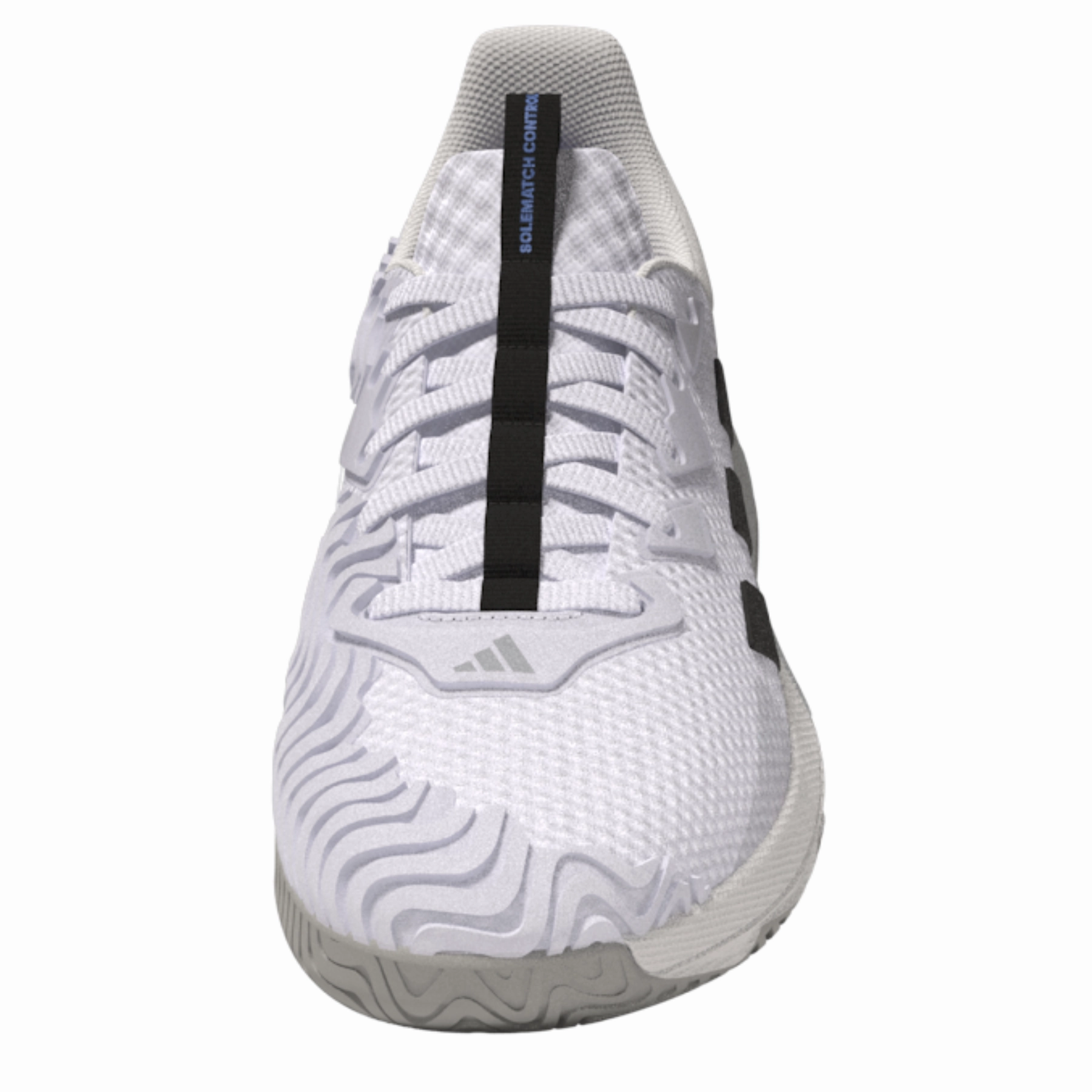Softness Pivot Adidas Performance Sole Match Control Ftw White/Core Black/Lucblu Men Tennis Shoes