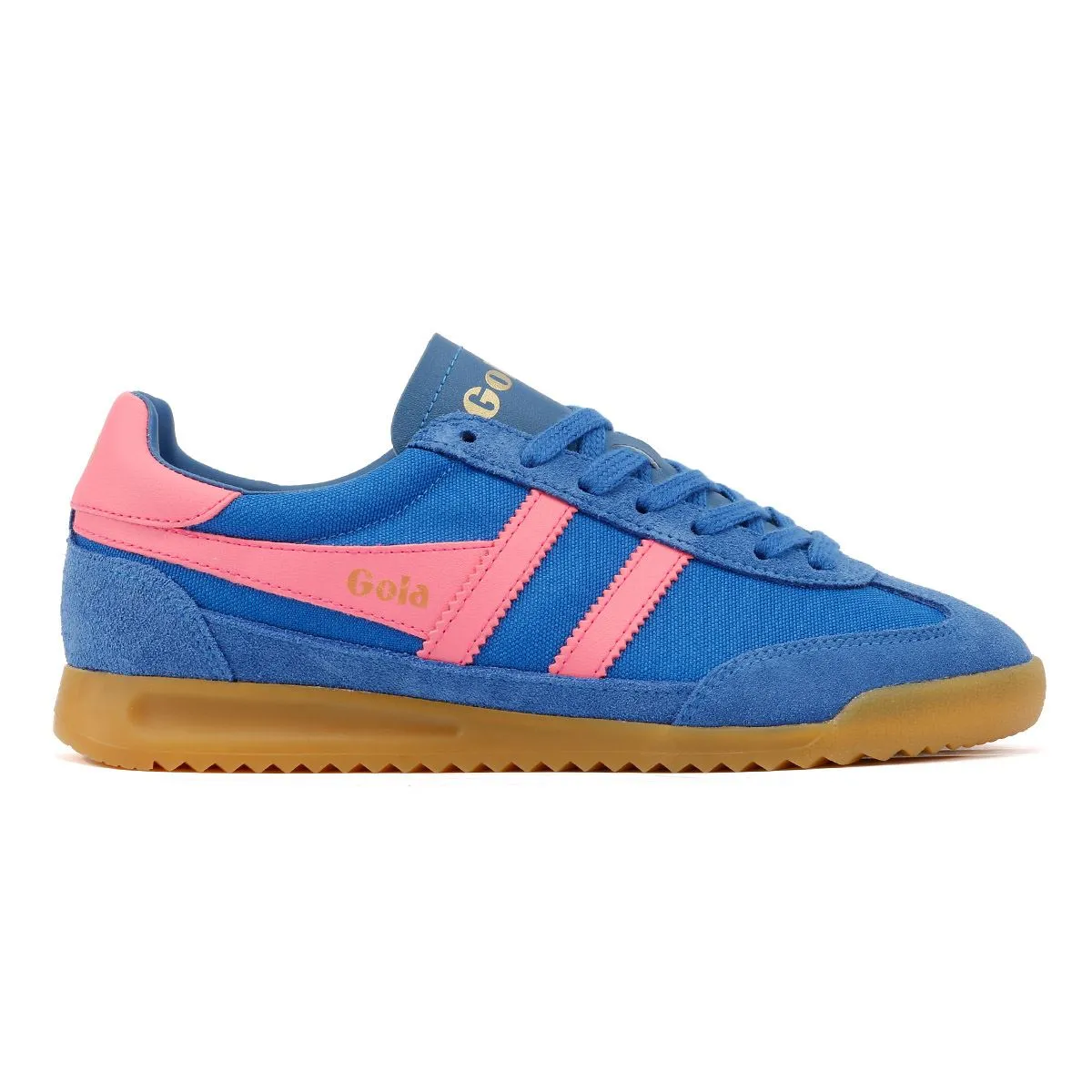 Sole Control Gola Tornado Women's Sapphire/Fluro Pink Trainers