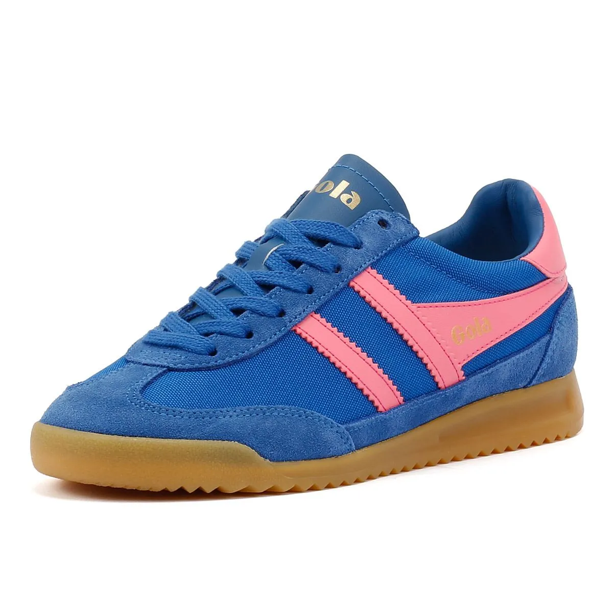 Sole Control Gola Tornado Women's Sapphire/Fluro Pink Trainers