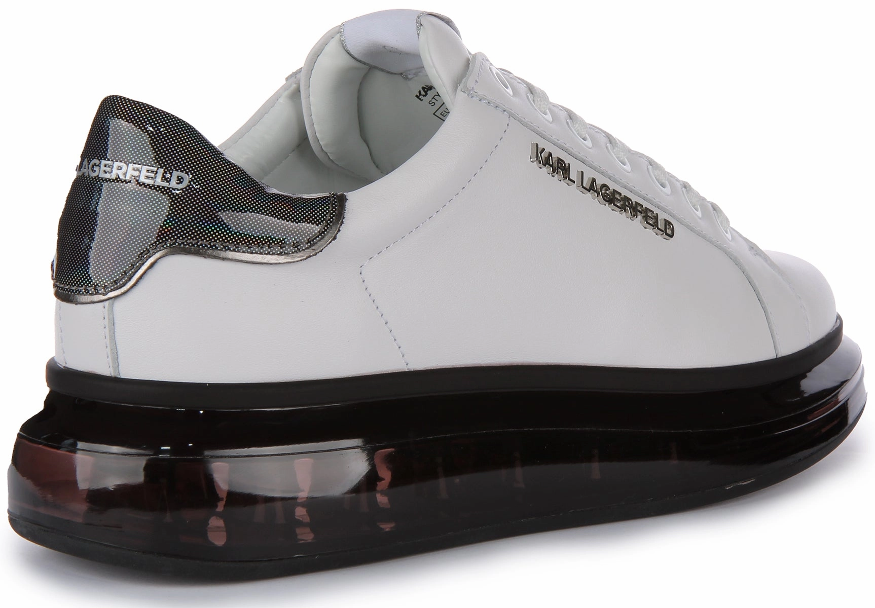 Sole Shield Karl Lagerfeld Kapri Kushion In White Black For Men