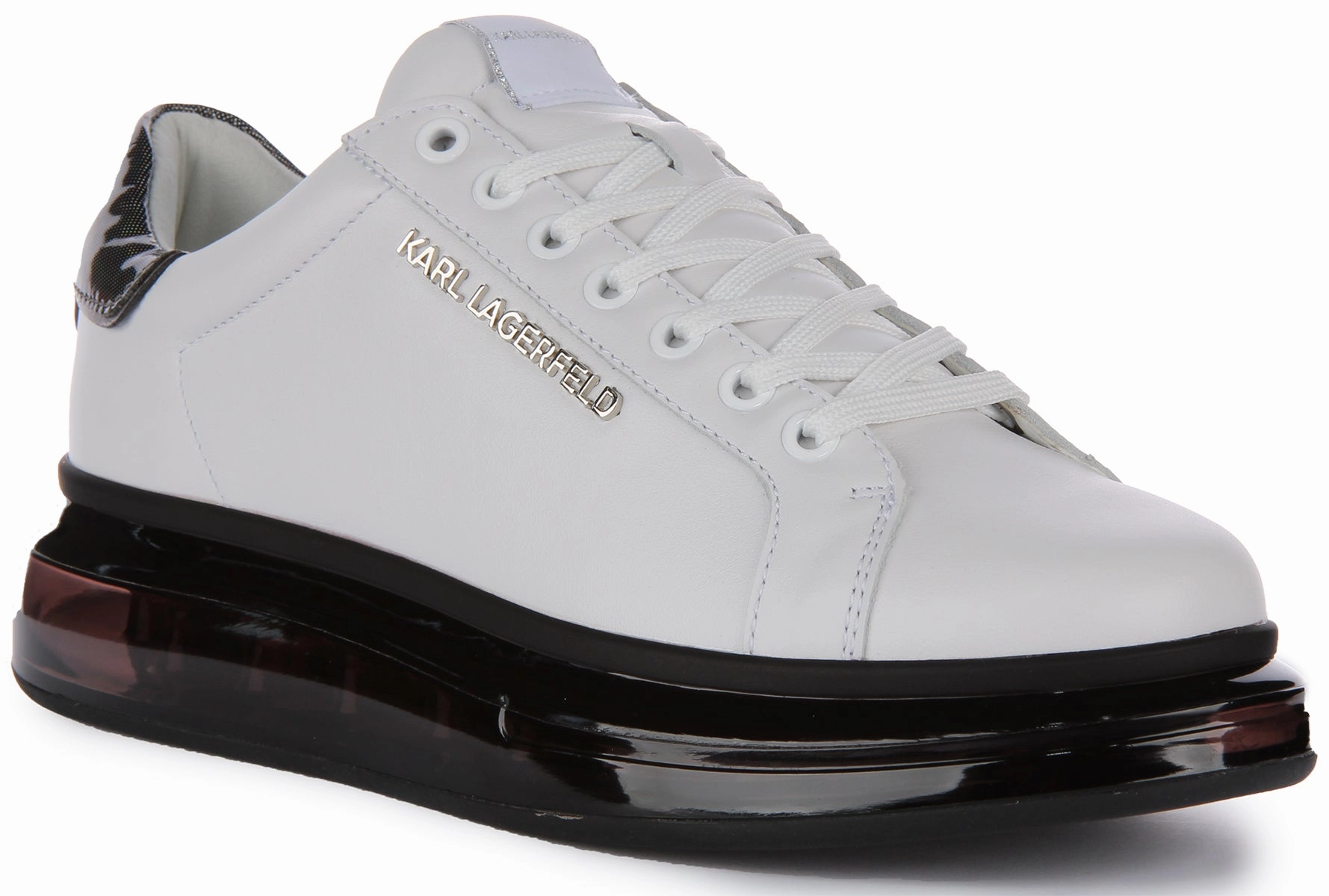 Karl Lagerfeld Kapri Kushion In White Black For Men Mobility Boost Workout Ready