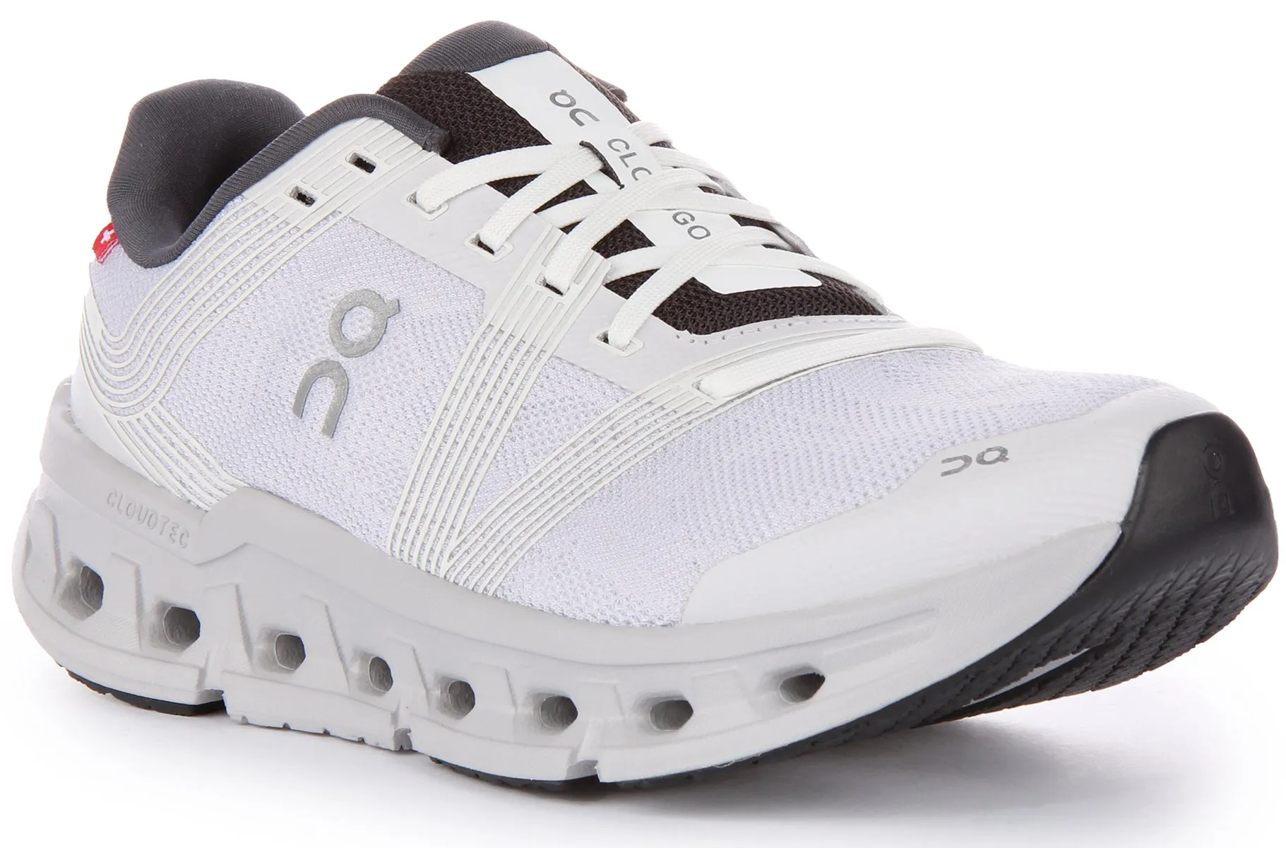 Comfort tested across extended activity durations Knee friendly On Running Cloudgo In White For Women