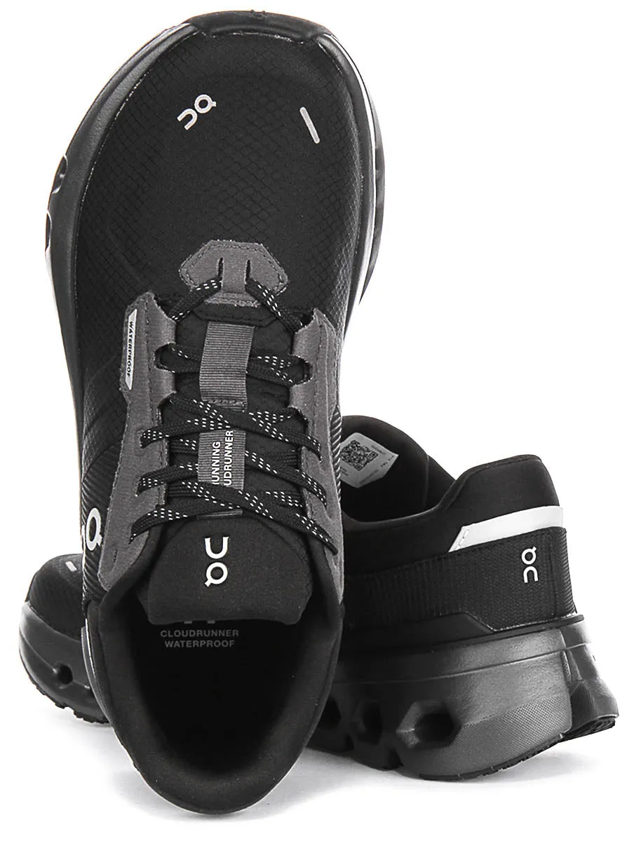 Speed Control On Running Cloudrunner 2 Waterproof In Black For Women