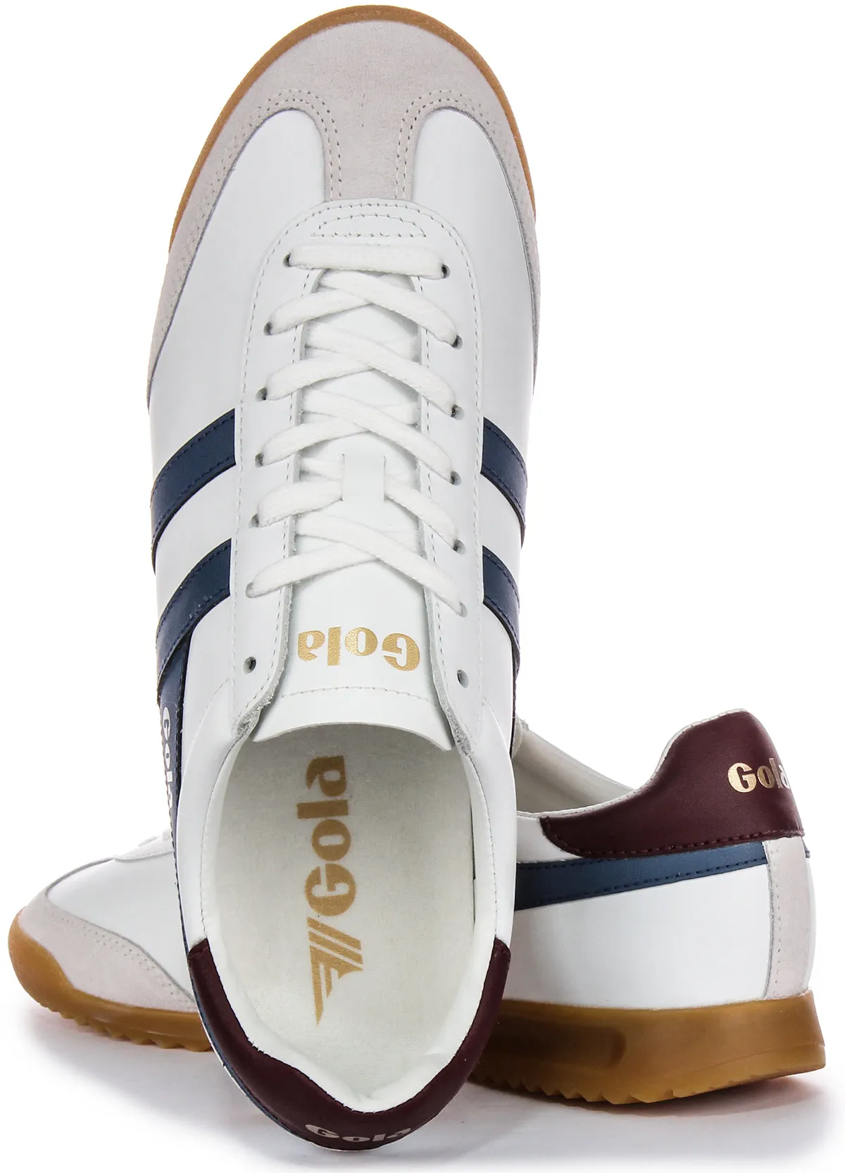 Speed Glide Gola Classics Torpedo In White Navy For Men
