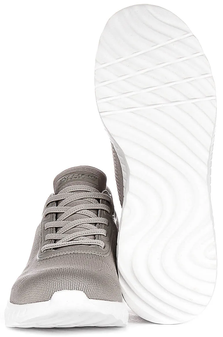Speed Grip Skechers Bobs Sport Squad In Taupe For Women