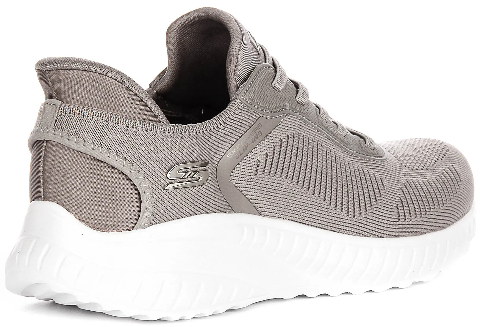 Speed Grip Skechers Bobs Sport Squad In Taupe For Women