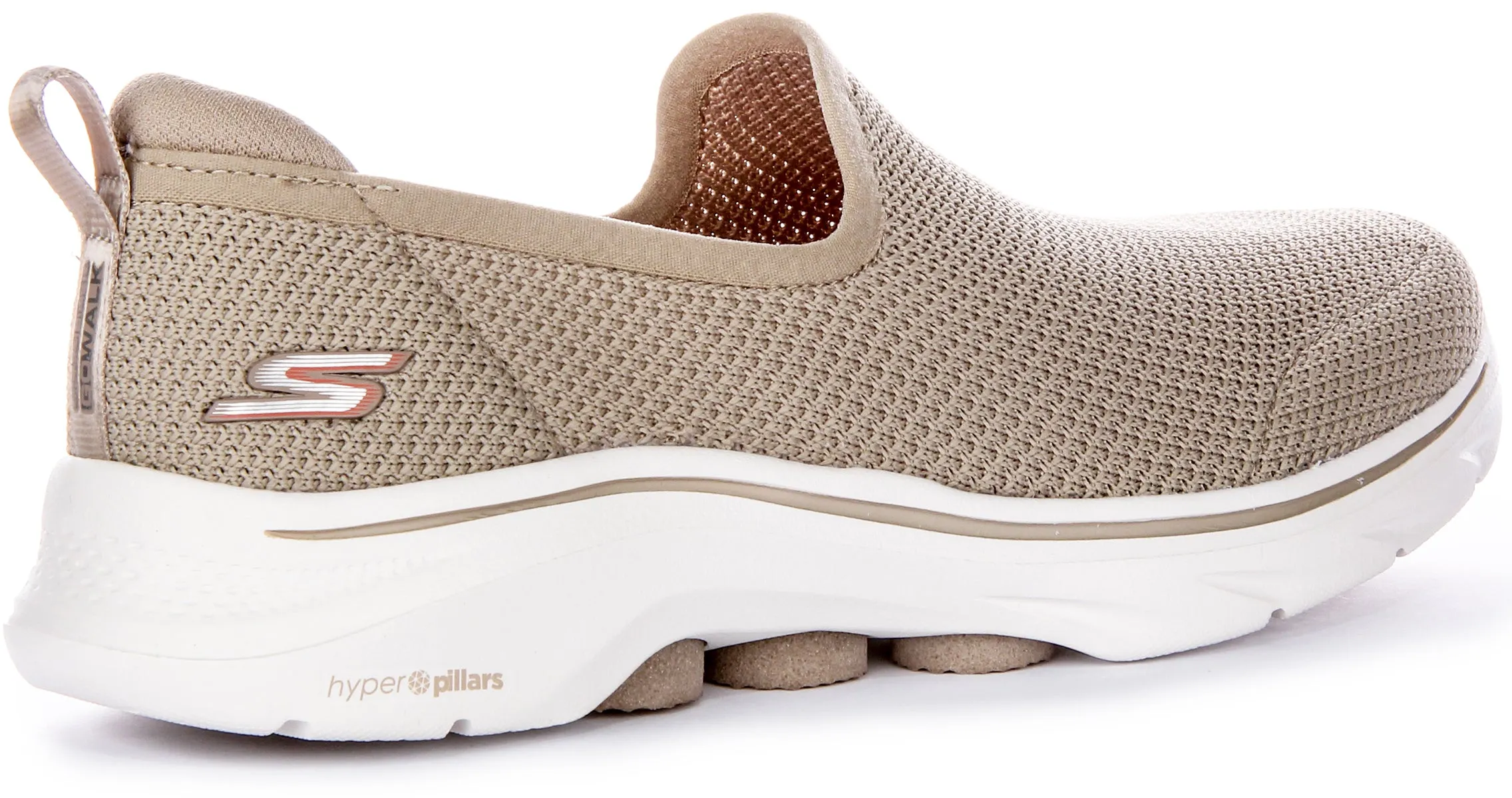 Speed Line Skechers Go Walk 7 Ivy In Taupe For Women