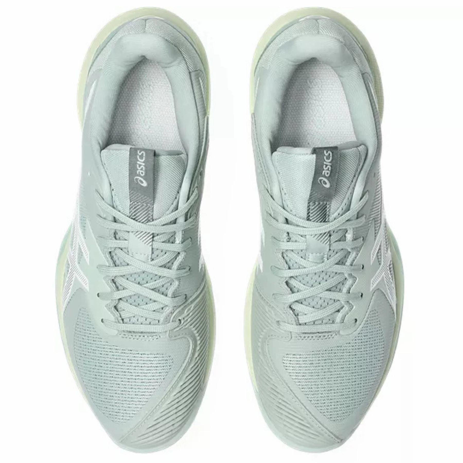 Speed - Enhanced Asics Solution Speed FF 3 Hard Court Womens Tennis Shoes - Lichen Rock/White