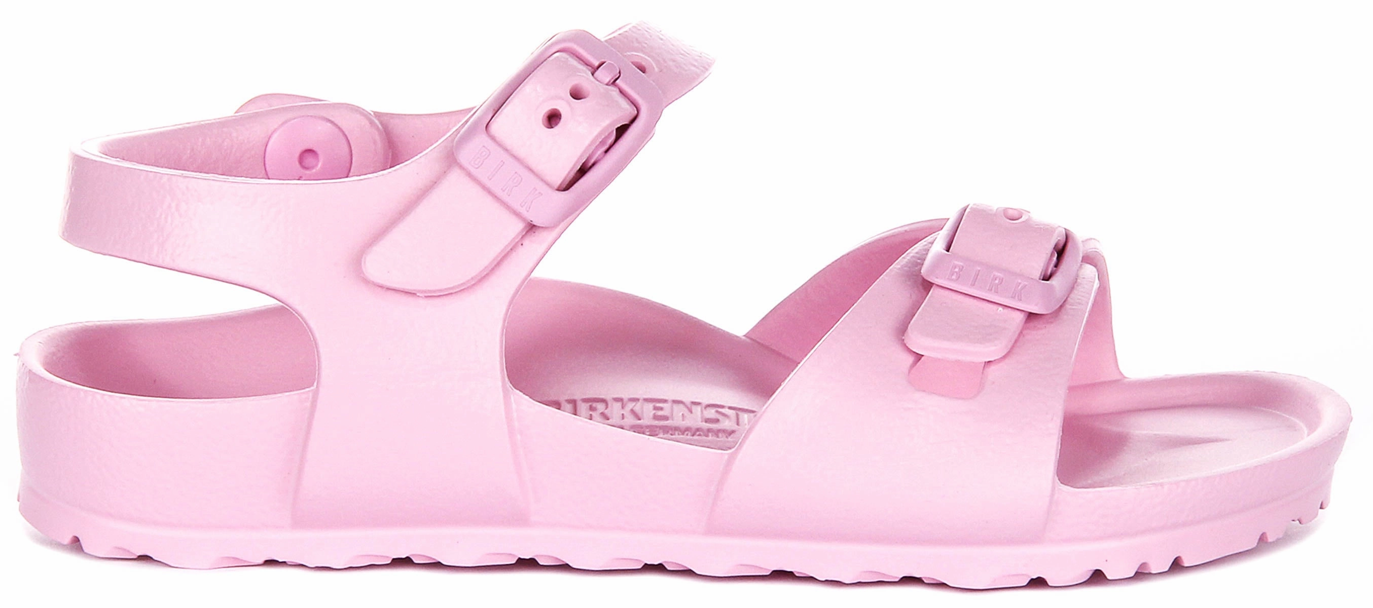 Speed - enhancing Birkenstock Rio Eva Kids In Pink | Narrow Fit