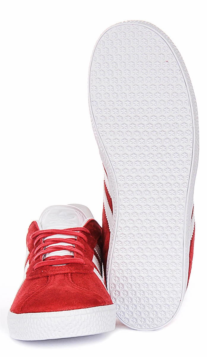 Speed - Promoted Feature Set Adidas Gazelle In Red White For Youth