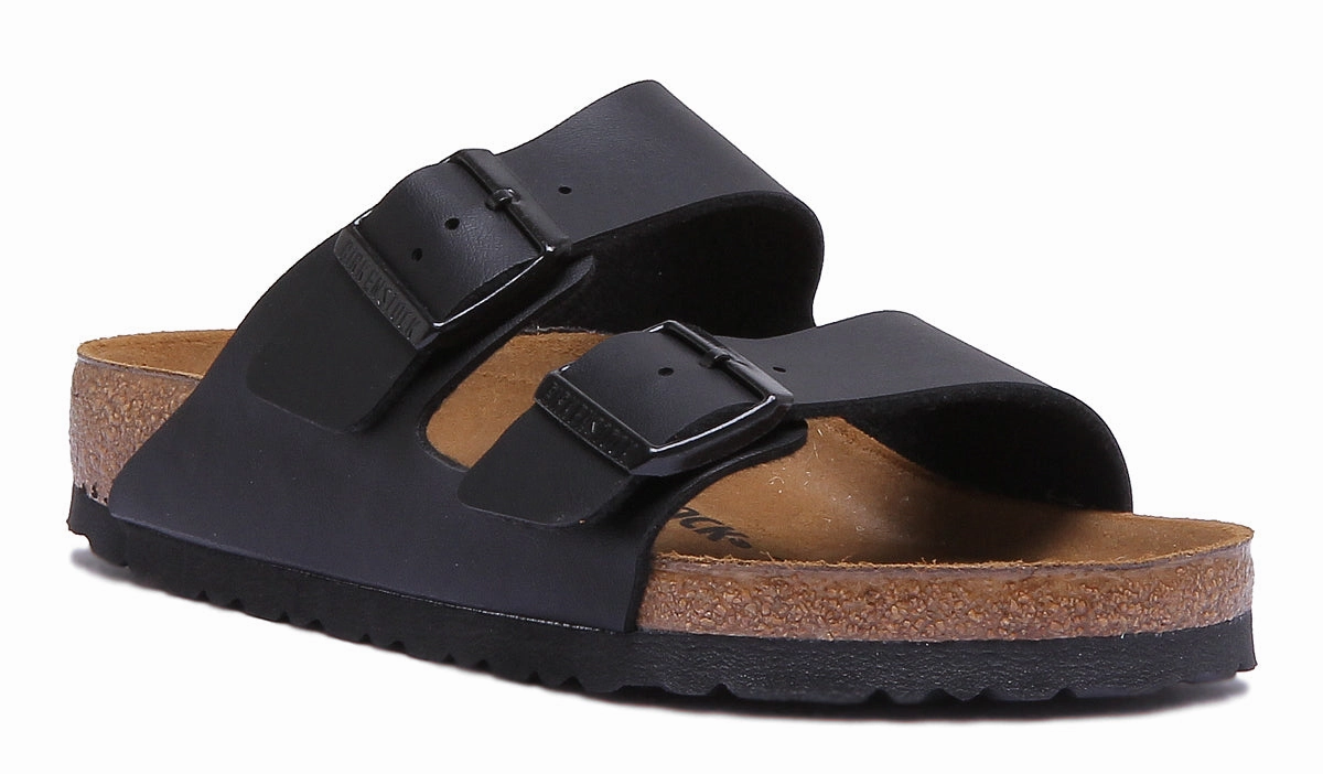 Birkenstock Arizona Bf In Black | Regular Fit Supportive Fit