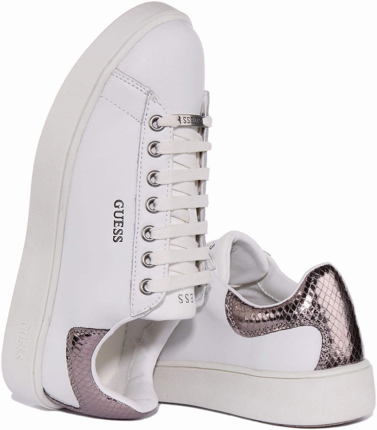 Speed Form Guess Melania In White For Women