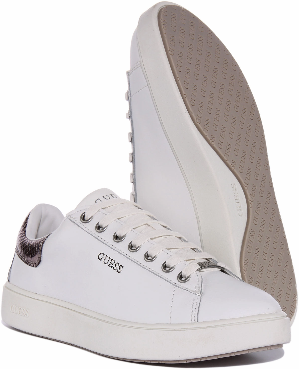 Speed Form Guess Melania In White For Women