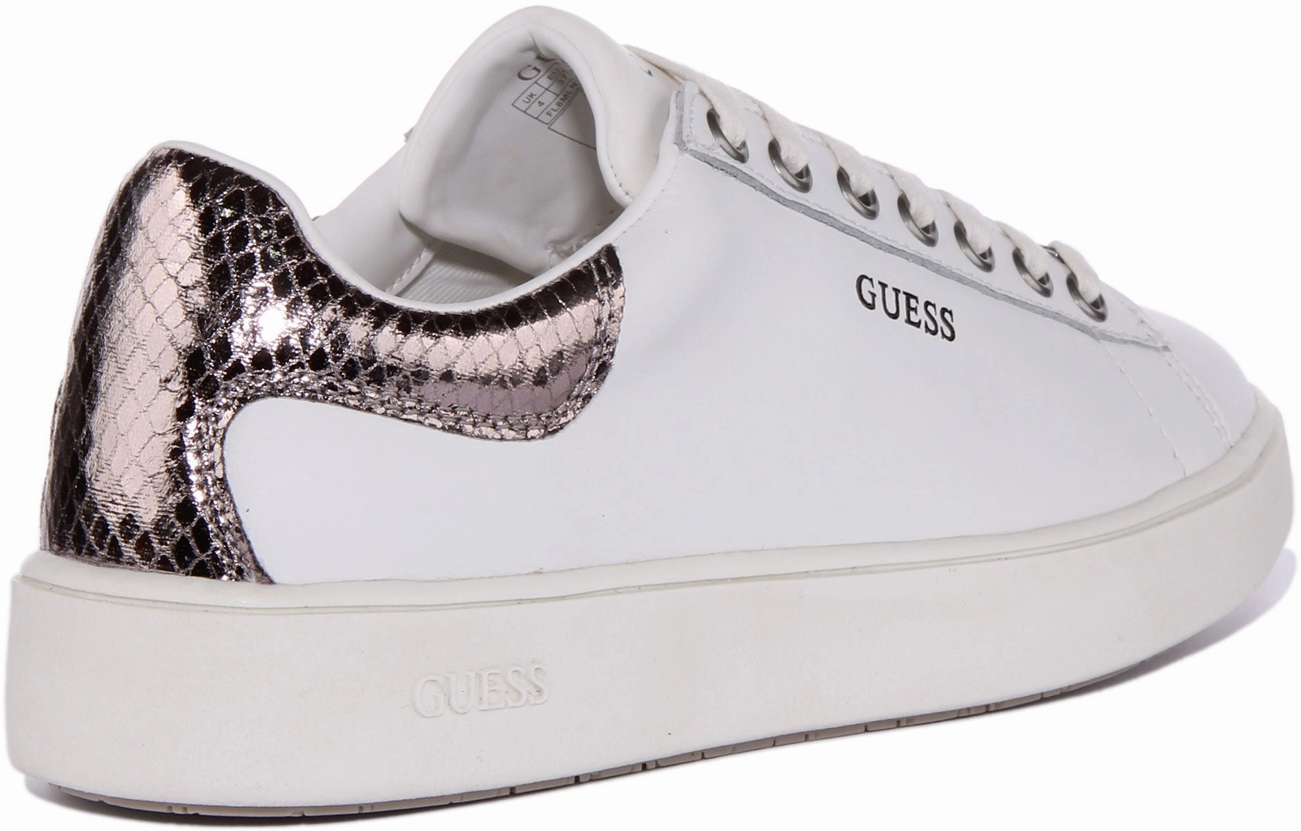 Speed Form Guess Melania In White For Women