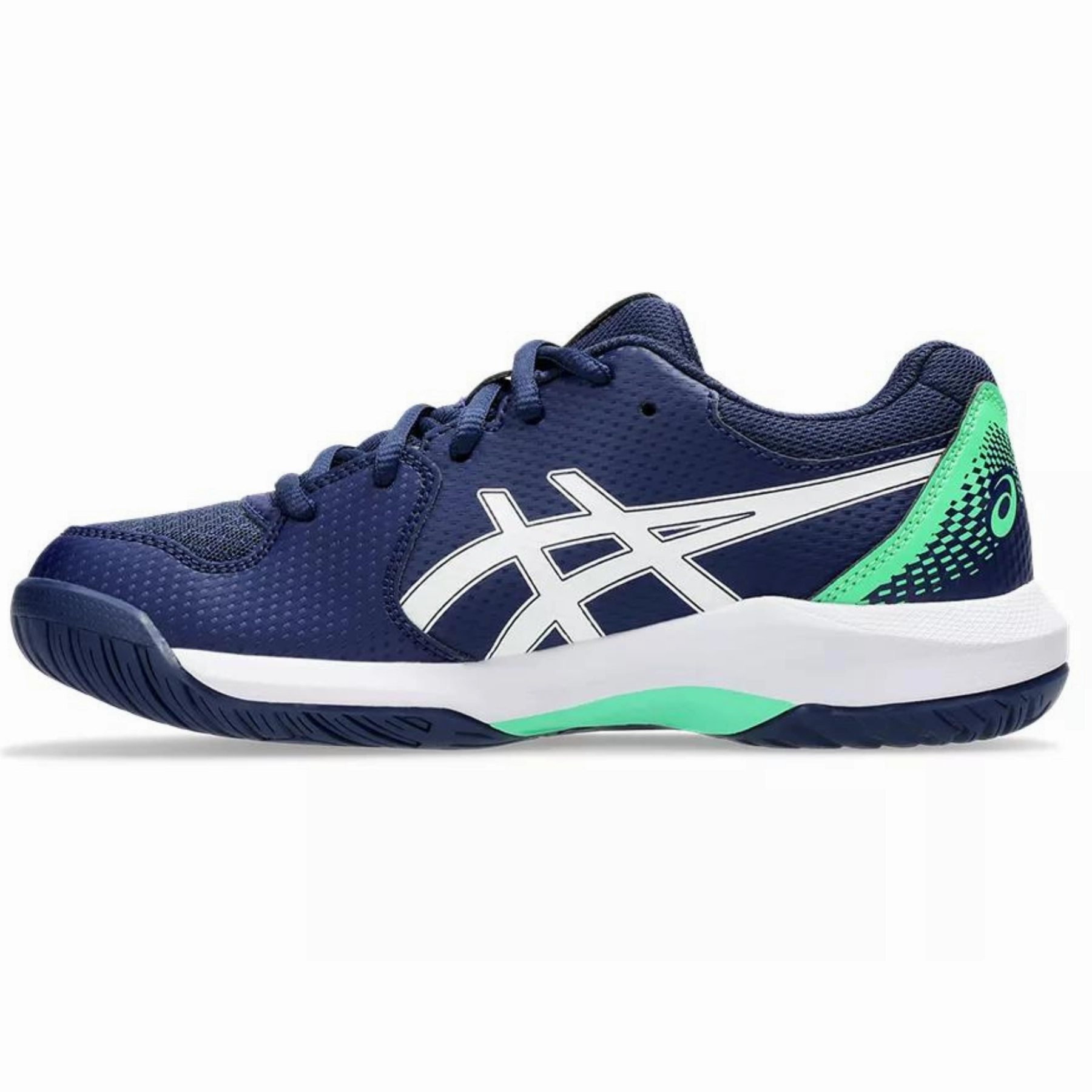 Asics Gel Dedicate 8 GS Tennis Shoes - Blue Expanse/White