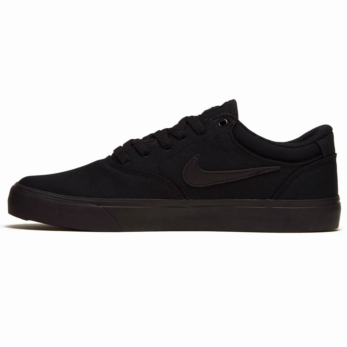 Sport Edge Nike SB Chron 2 Canvas Shoes - Black/Black/Black