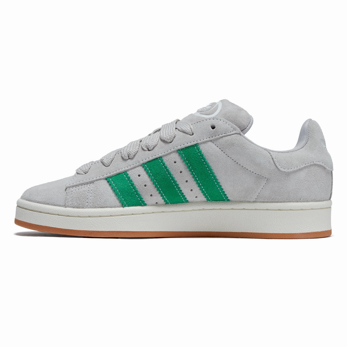 Sporty Look Adidas Campus 00s Shoes - Grey/Green/Off White