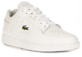 Long Lasting Grip Stability Lacoste Court Cage In White For Men