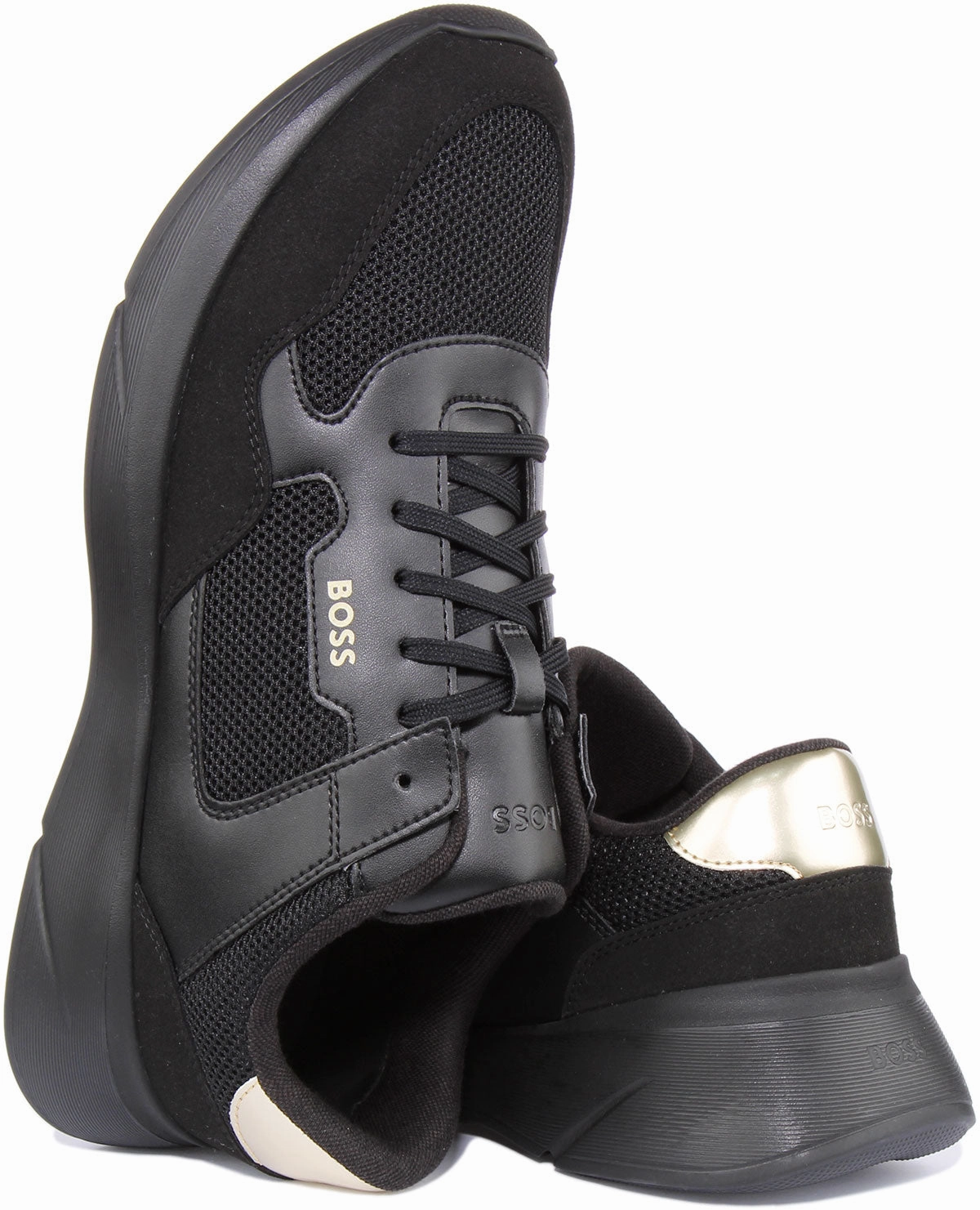 Spring Motion Boss Dean Runner Memx In Black Gold For Men