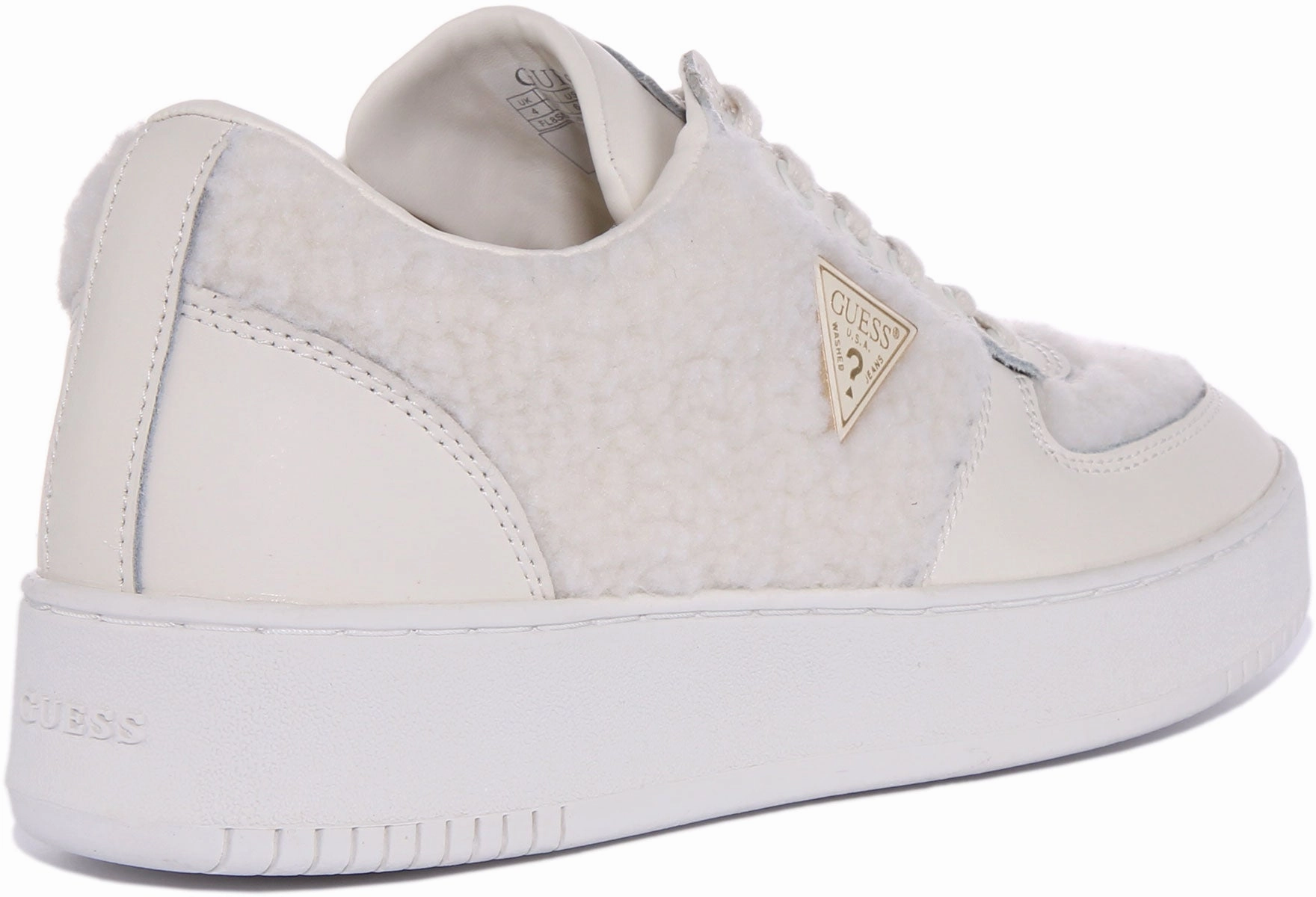 Spring step Guess Sidney Fur In Cream For Women
