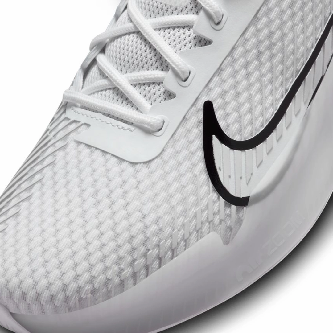 Stability frame Nike Court Air Zoom Vapor 11 Men's Hard Court Tennis Shoes -  White/Black-Summit White
