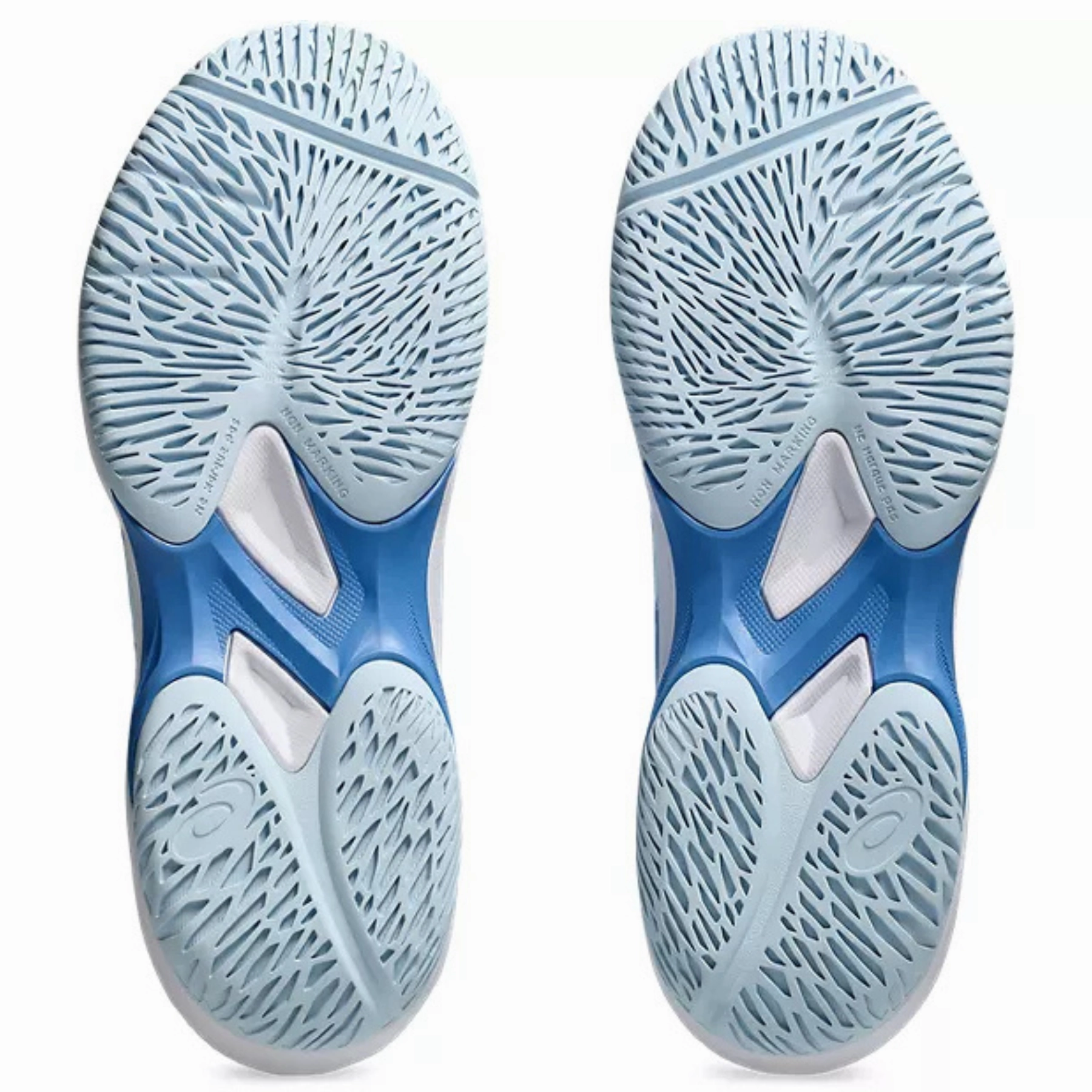 Stability Grip Asics Game FF Pickleball Shoes - Light Blue/Blue Coast