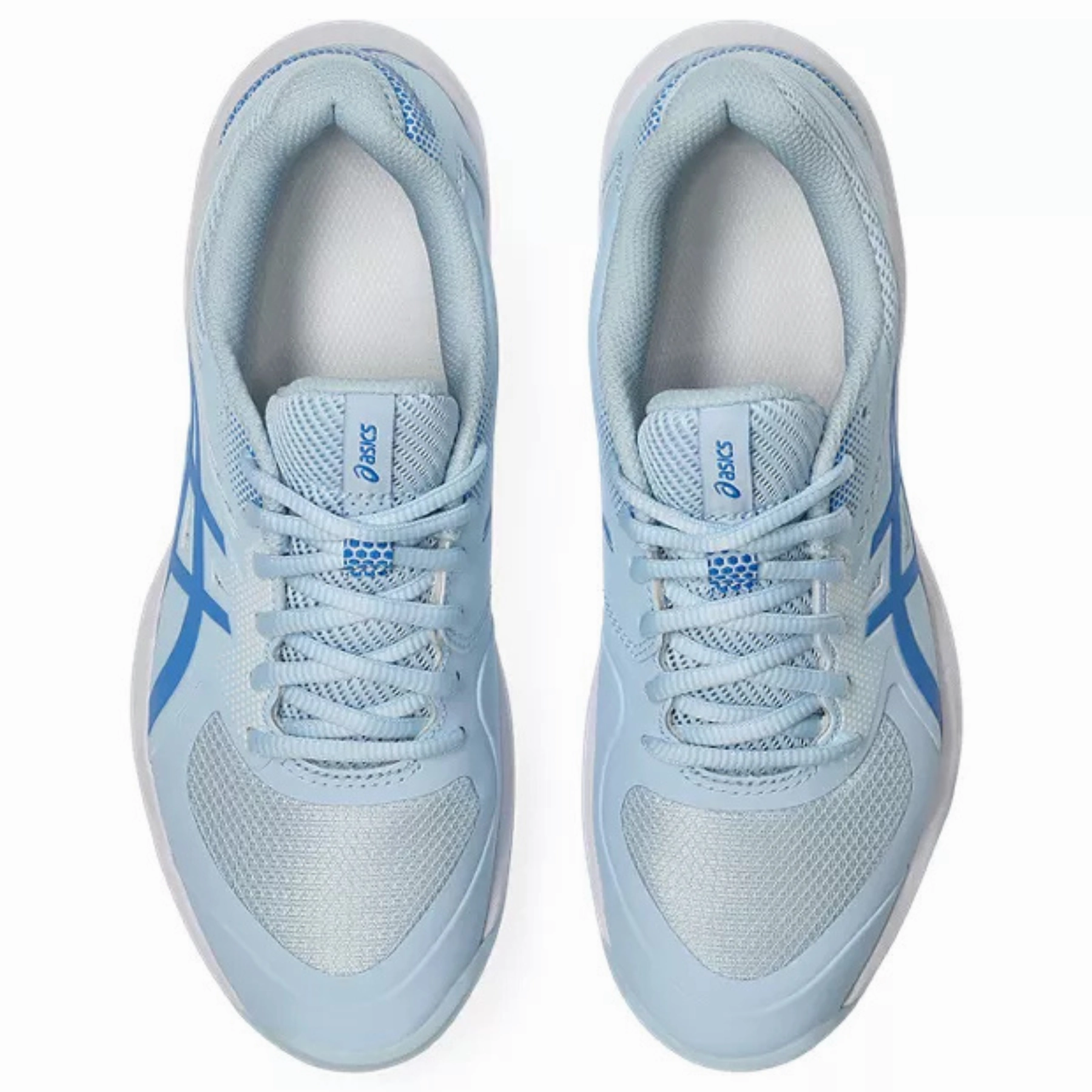 Stability Grip Asics Game FF Pickleball Shoes - Light Blue/Blue Coast