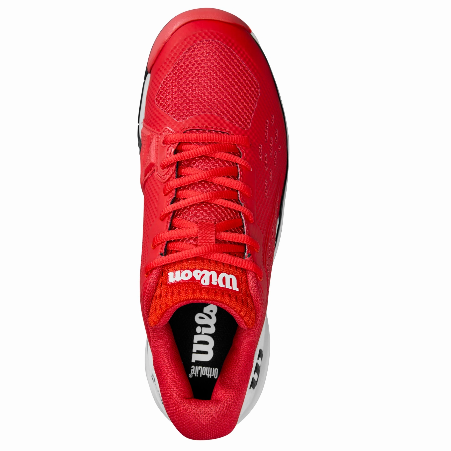 Stability Power Wilson Rush Pro Ace Mens Tennis Shoes - Red/White/Black