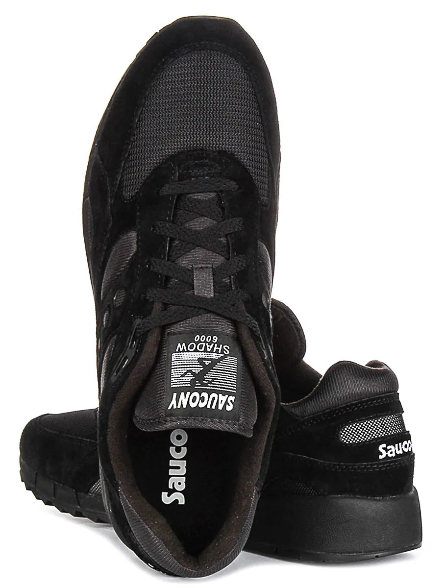 Stable Ride Saucony Shadow 6000 In All Black