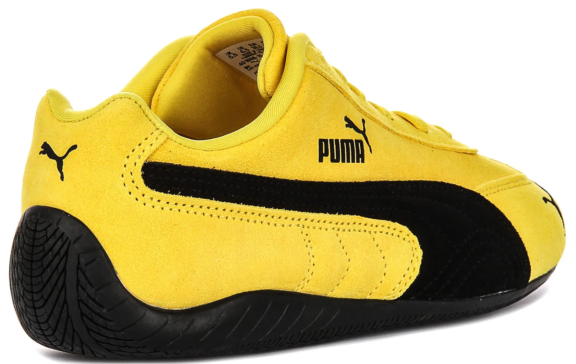 Stable Step System Puma Speedcat OG In Yellow Black For Junior
