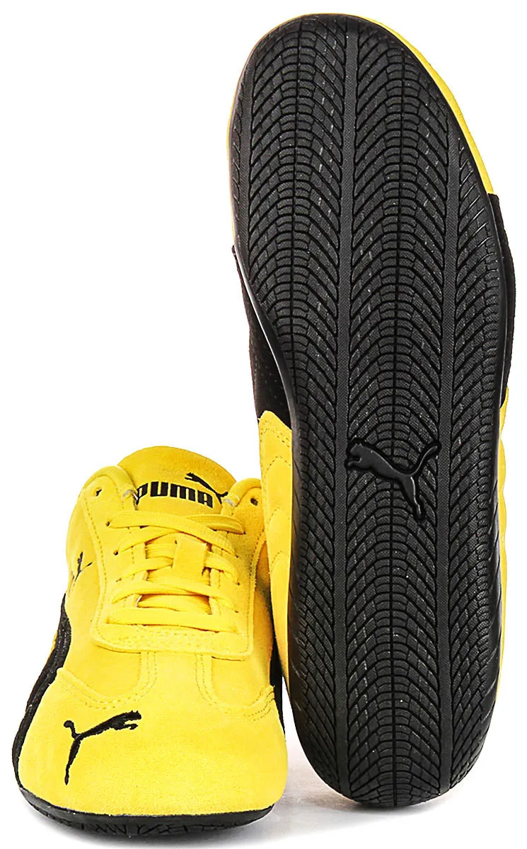 Stable Step System Puma Speedcat OG In Yellow Black For Junior