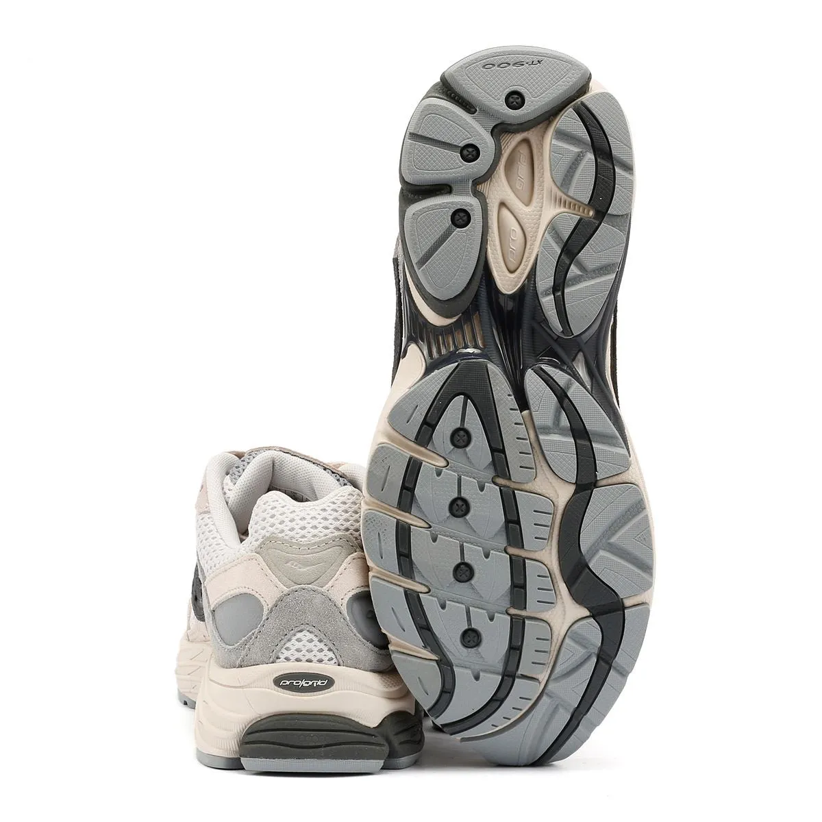 Stable Stride Saucony Progrid Omni 9 Premium Grey/Blue Trainers