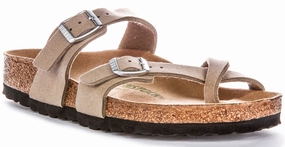 Birkenstock Mayari In Taupe | Regular Fit mid - foot - strike shoes fashion - forward shoes